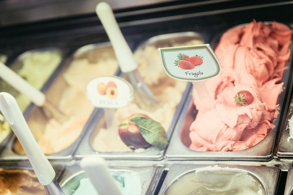 expositor de bandeja de helado